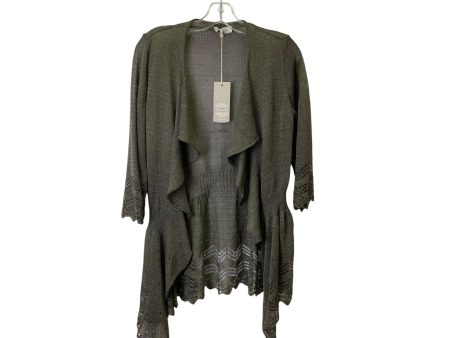 Cardigan By Bellambia In Green, Size:L Online