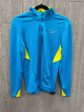 Athletic Top Long Sleeve Collar By Brooks In Blue, Size: S Sale