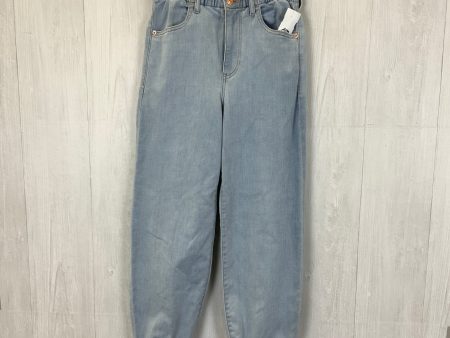 Jeans Straight By Express In Blue Denim, Size: 2 Sale