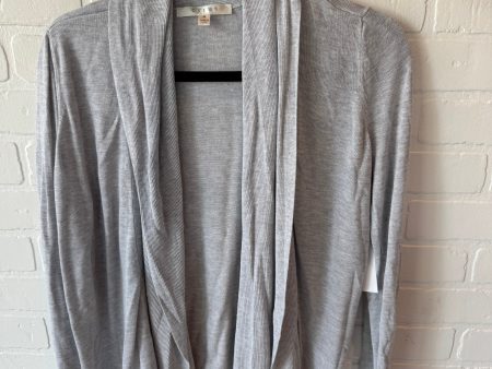 Cardigan By Cyrus Knits In Grey, Size: M Online Hot Sale