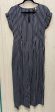 Jumpsuit By Ann Taylor In Blue & Silver, Size: S Hot on Sale