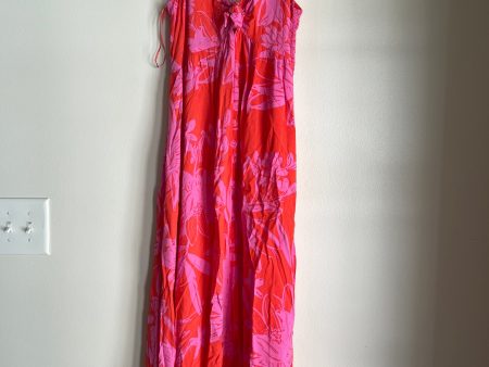 Dress Casual Maxi By Japna In Orangepink, Size: L Hot on Sale