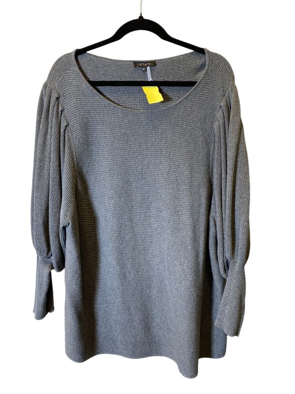 Sweater By 1.state In Grey, Size: 3x For Discount