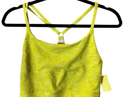 Athletic Bra By Outdoor Voices In Chartreuse, Size: S For Sale