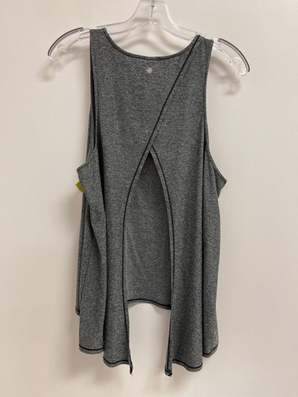 Athletic Tank Top By Clothes Mentor In Grey, Size: Xl Discount