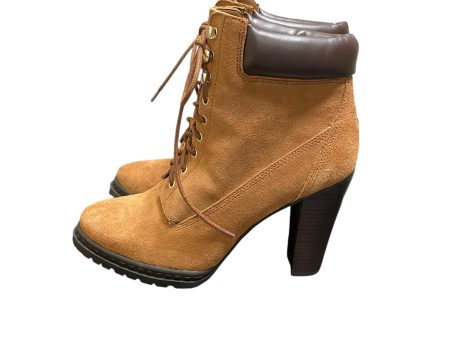 Boots Mid-calf Heels By Bcbg In Brown, Size: 11 Supply