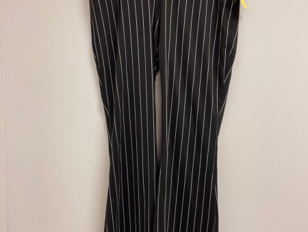 Athletic Leggings By Joy Lab In Striped Pattern, Size: Xl Cheap