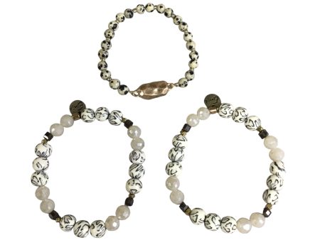 Bracelet Set By Clothes Mentor, Size: 03 Piece Set Online Sale