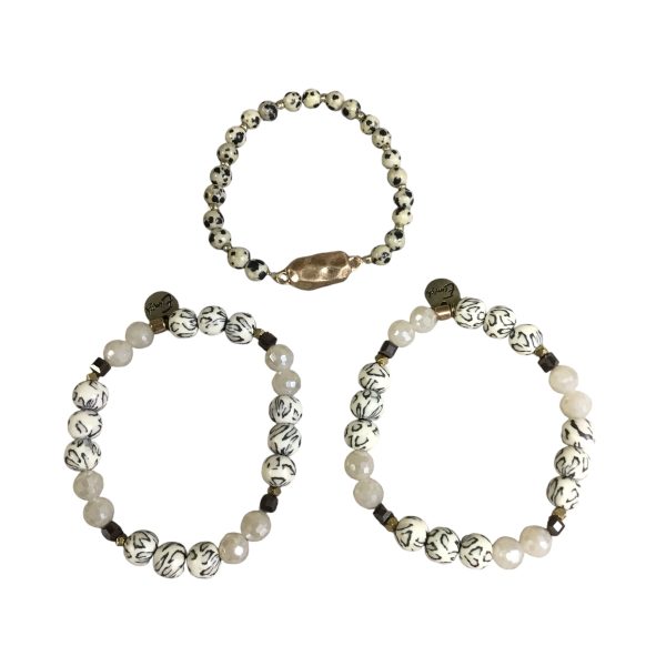 Bracelet Set By Clothes Mentor, Size: 03 Piece Set Online Sale