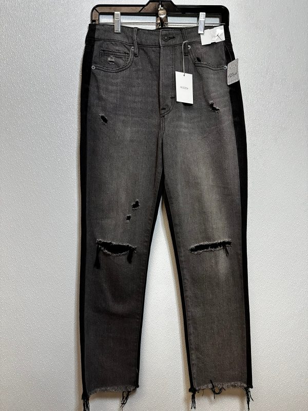 Jeans Straight By Hidden @ Free People In Charcoal, Size: 4 on Sale