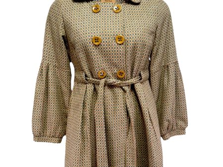 Tweed Coat By Final Touch In Multi-colored, Size: L Fashion