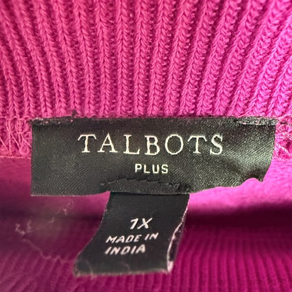 Top Long Sleeve By Talbots In Pink, Size: 1x Online now