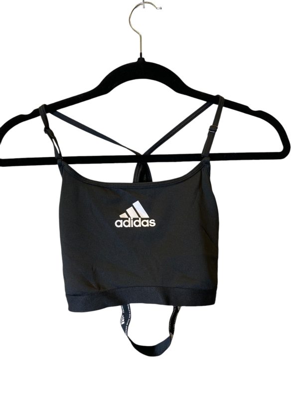 Athletic Bra By Adidas In Black, Size: M For Discount