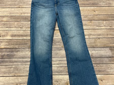 Jeans Flared By Current Elliott In Denim, Size: 0 Supply