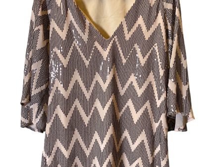 Top 3 4 Sleeve By Corey Lynn Calter In Gold & Pink, Size: Xs Online Hot Sale