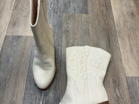 Boots Western By Torrid In Cream, Size: 12 Hot on Sale