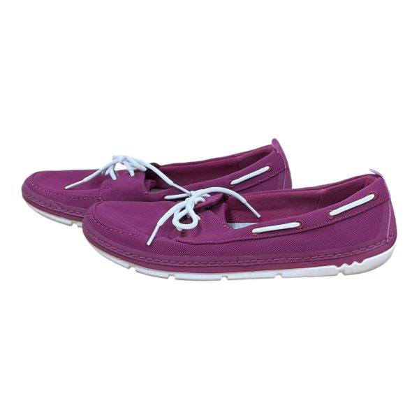 Shoes Flats By Clothes Mentor In Purple, Size: 10 Online Hot Sale