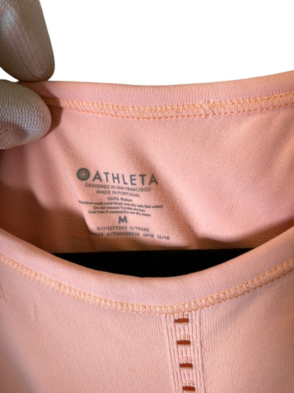 Athletic Tank Top By Athleta In Pink, Size: M Online Hot Sale