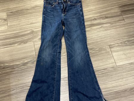 Jeans Flared By American Eagle In Blue, Size: 6 Fashion