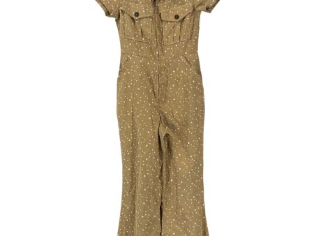 Jumpsuit By Clothes Mentor In Beige, Size: S Supply