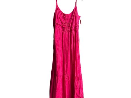 Dress Casual Maxi By Universal Thread In Pink, Size: L Sale