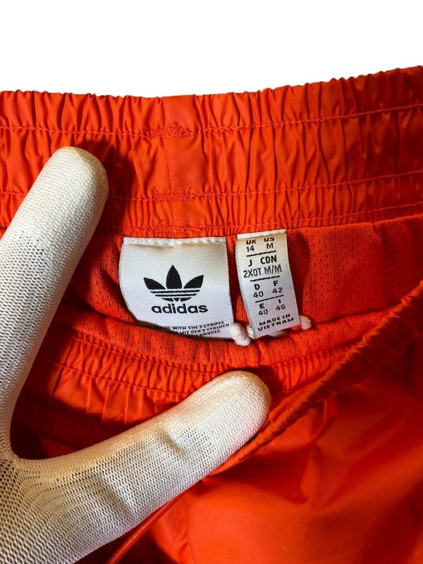 Athletic Pants By Adidas In Orange & Pink, Size: M For Cheap